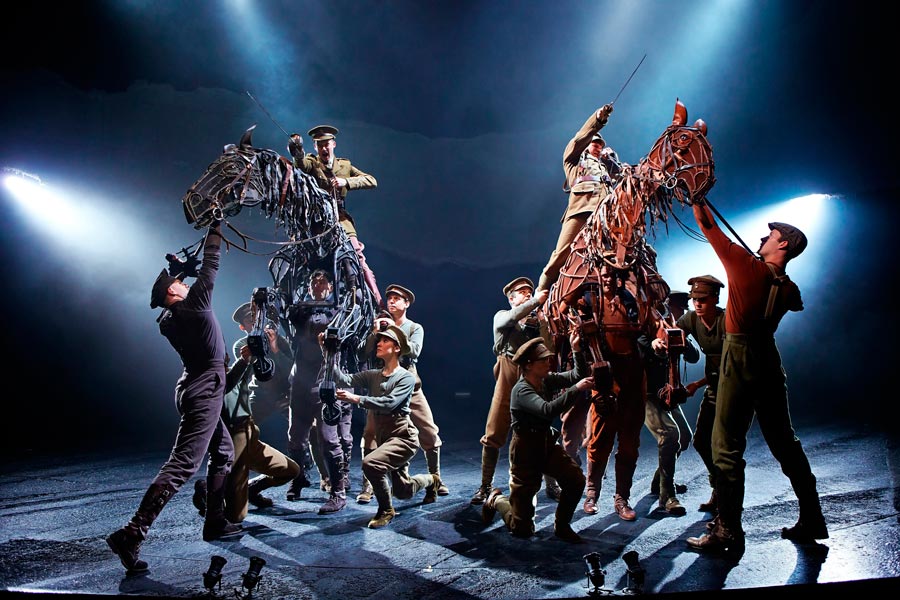 Foto: War Horse en National Theatre Live