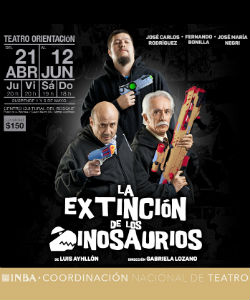 La extinción de los dinosaurios - Cartelera de Teatro CDMX
