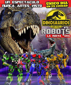 Dinosaurios vs Robots - Cartelera de Teatro CDMX