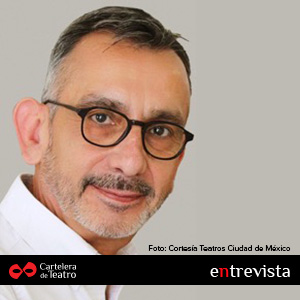 Ángel Anconta, director del Sistema de Teatros de la CDMX