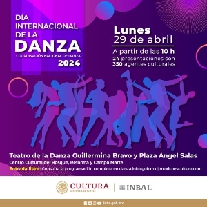 INBA alista jornada artística para conmemorar el Día Internacional de la Danza 2024. Noticias en tiempo real